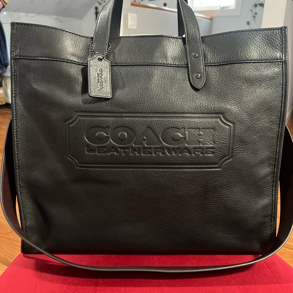 Coach Black Leather Bag